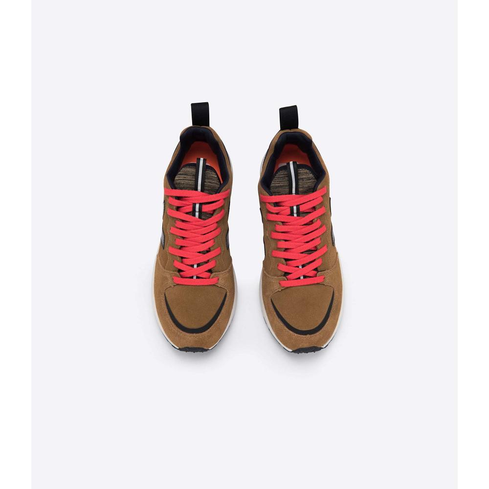 Veja VENTURI BASTILLE SUEDE Løpesko Dame Brune | NO 444AHK